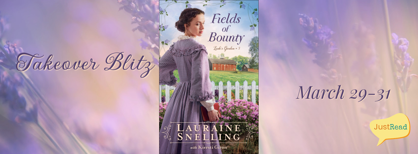 Book Tour Featuring *Fields of Bounty* by Lauraine Snelling @laurainesnellin @justreadtours #giveaway
